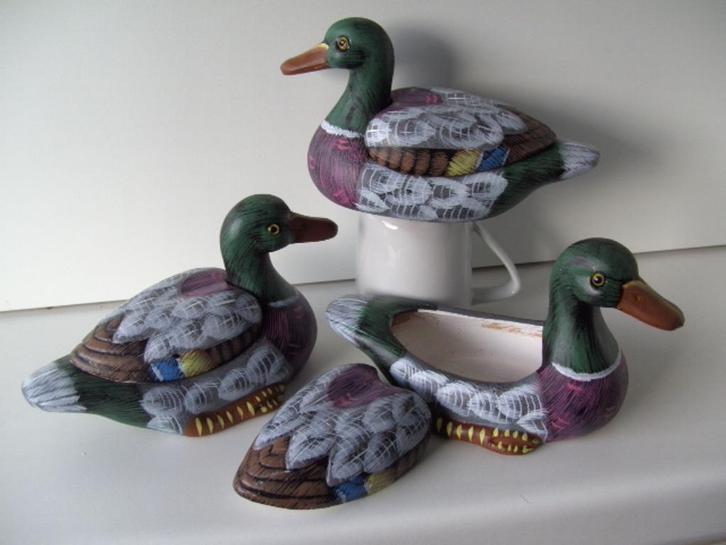 EEND MET DEKSEL IN AARDEWERK 22 lang 10 STUKS Nieuw, Huis en Inrichting, Woonaccessoires | Overige, Nieuw, Ophalen of Verzenden