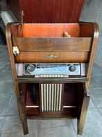 Meuble radio / tourne disque vintage, Antiek en Kunst, Ophalen