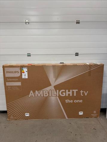 Philips 75” The One 75PUS8909 - Ambilight (2024) 4K Smart TV beschikbaar voor biedingen