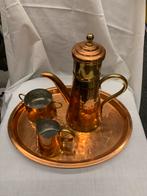 Koperen set, Antiek en Kunst, Antiek | Servies compleet, Ophalen of Verzenden