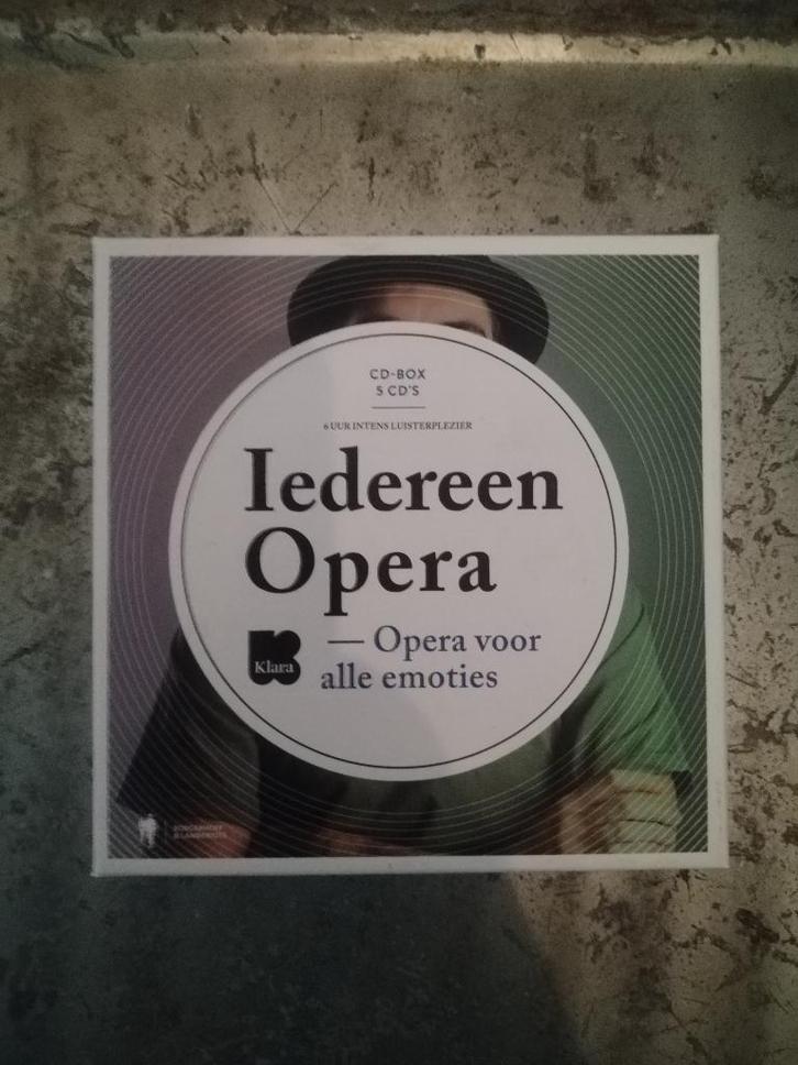 Iedereen opera, CD & DVD, CD | Classique, Comme neuf, Opéra ou Opérette, Coffret, Envoi