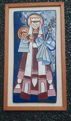 Henk Potters tegeltableau koningin met kind, Enlèvement ou Envoi