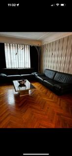 Lampe arc design vintage en laiton Vastiau Godeau années 90, Antiquités & Art, Enlèvement