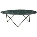 Vintage Furnified marmeren salontafel, Huis en Inrichting, Tafels | Salontafels, Ophalen, 100 tot 150 cm, 50 tot 100 cm, Zo goed als nieuw