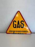 GAS emaille bordje, Ophalen of Verzenden