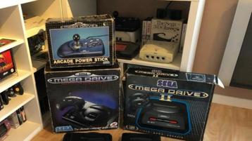 Sega Megadrive 1 en Megadrive 2  beschikbaar voor biedingen