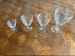 Lot de 47 verres crystal MARQUE VD Belgium, Ophalen, Zo goed als nieuw