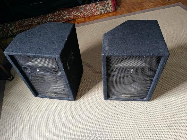 2 Phonic actieve monitors, Muziek en Instrumenten, Versterkers | Keyboard, Monitor en PA, Gebruikt, Monitor(versterker), 500 tot 1000 watt