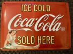 Panneau publicitaire Coca-Cola, Utilisé, Enlèvement ou Envoi, Panneau publicitaire
