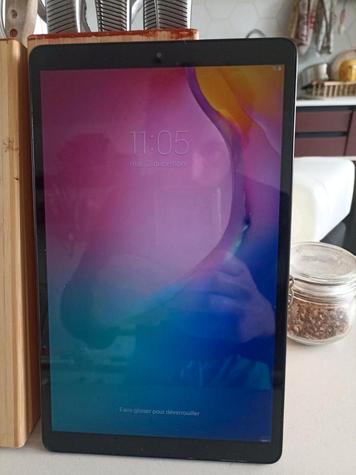 Samsung Galaxy Tab A 10.1" 64 GB Wi-Fi Noir Edition + acc., Informatique & Logiciels, Android Tablettes, Utilisé, Wi-Fi, 10 pouces
