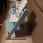 Mooie Tripp Trapp Stokke met accessoires, Kinderen en Baby's, Kinderstoelen, Ophalen, Zo goed als nieuw, Meegroeistoel, Aanschuifbaar