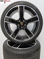Originele Porsche Cayenne SUV 22 inch velgen winterbanden, Gebruikt, 285 mm, Banden en Velgen, Overige maten