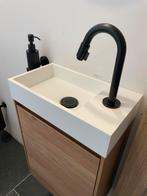 Wastafel Storke Fada solid surface / corian, Huis en Inrichting, Ophalen, Minder dan 50 cm, Zo goed als nieuw, Minder dan 25 cm