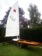 Zeilboot Fireball inclusief trailer + afdekzeil, Watersport en Boten, Ophalen, Gebruikt, Spinnaker