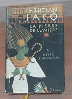 Livre relié "La Pierre de lumière" - auteur Christian JACQ, Livres, Christian Jacq, Enlèvement, Utilisé
