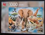 Jumbo puzzel dieren uit Kenia - 1000 stuks, Ophalen of Verzenden