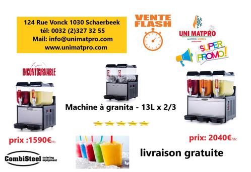 machine à granita 13L, Elektronische apparatuur, IJsmachines, Nieuw, Ophalen of Verzenden
