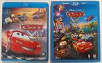 Disney Cars + Disney Cars 2 (Blu-ray + DVD), Ophalen of Verzenden, Zo goed als nieuw, Kinderen en Jeugd