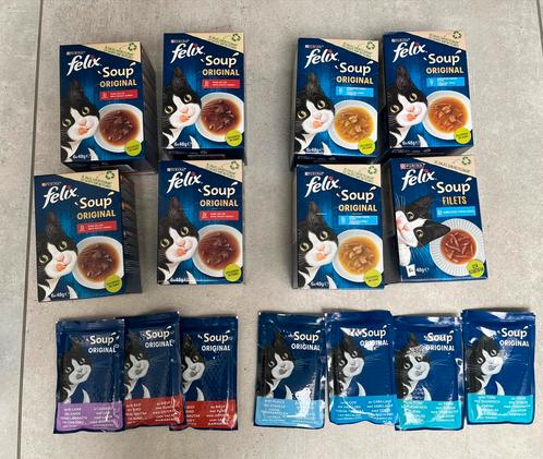 Felix soup vlees/visselectie voor katten, Dieren en Toebehoren, Dierenvoeding, Kat, Ophalen of Verzenden