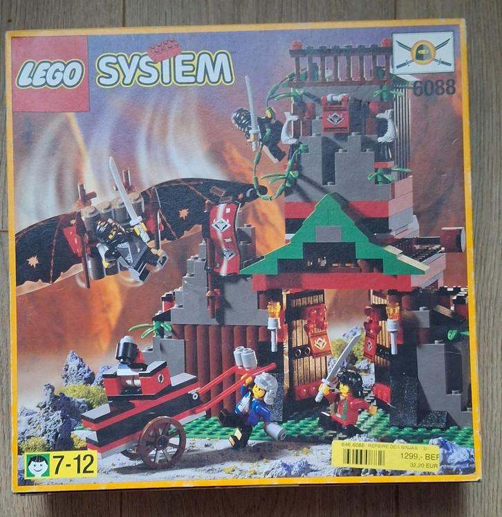 Lego Ninjago 6088 Ninja Castle Robber's Retreat Vintage, Kinderen en Baby's, Speelgoed | Duplo en Lego, Gebruikt, Lego, Complete set