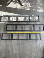 IKEA cd of dvd rek metaal 3 stuks, Ophalen, Gebruikt, Metaal, Cd's of Dvd's