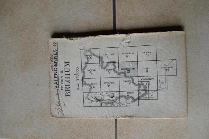 Military card Valenciennes 12 WOI, Verzamelen, Militaria | Algemeen, Landmacht, Overige typen, Verzenden