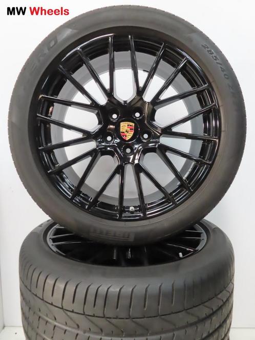 Porsche 21 inch velgen Origineel Cayenne 9Y SUV zomerbanden, Auto-onderdelen, Banden en Velgen, Banden en Velgen, Zomerbanden