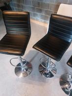 Tabouret bar, Maison & Meubles, Tabourets de bar, Métal, 4 tabourets, Utilisé, 60 à 90 cm