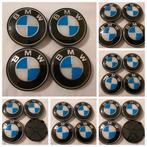 Bmw wieldoppen Ø68mm full zwart/zwart wit/blauw wit f10 f15, Ophalen of Verzenden, Nieuw