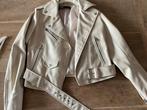 Beige leren jasje, Zara, maat 36, Kleding | Dames, Jasjes, Kostuums en Pakken, Beige, Ophalen of Verzenden, Zo goed als nieuw