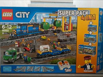 Lego City 66493 Superpack 4 in 1 (60050, 60052, 7499, 7895) 