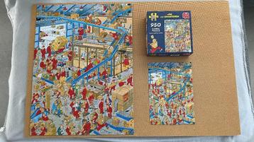 puzzel Jan Van Haasteren - 950 stukjes - Parcel sorting cent beschikbaar voor biedingen