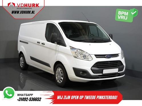 Ford Transit Custom L2 2.0 TDCI Aut. 130 pk EU6 2x Schuifdeu, Auto's, Bestelwagens en Lichte vracht, Bedrijf, ABS, Airconditioning