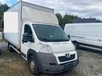 Peugeot boxer 2.2 hdi aluvan 32m kubus! Te koop of te ruilen, Auto's, Euro 5, Zwart, Leder en Stof, Wit
