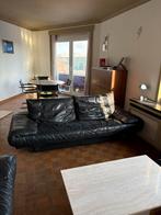 3-zit en 2-zit lederen sofa van ‘Rolf Benz’, Huis en Inrichting, Ophalen, Gebruikt, Leer, Jaren 70