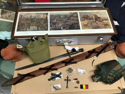 Wereldoorlog en leger gerelateerd bodemvondsten, Verzamelen, Militaria | Algemeen, Overige soorten, Ophalen of Verzenden
