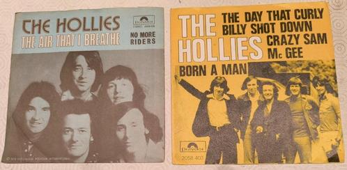 The Hollies - 2 singles, Cd's en Dvd's, Vinyl Singles, Gebruikt, Single, Pop, 7 inch, Ophalen of Verzenden