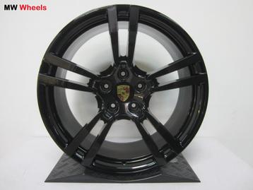Porsche 21 inch Origineel Cayenne Turbo II velgen zwart beschikbaar voor biedingen