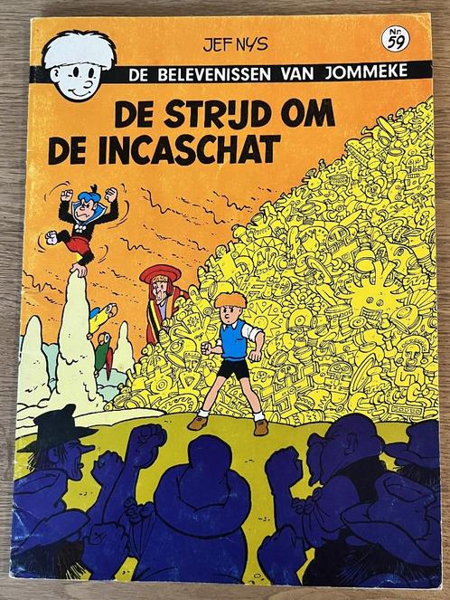 Jommeke - La Bataille pour l'Incaschat - 59 (1977) Comic, Livres, BD, Comme neuf, Une BD, Enlèvement ou Envoi