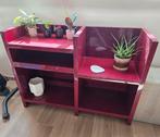Vintage platenspelerkast, Huis en Inrichting, Kasten | Buffetkasten, Ophalen, Gebruikt, 100 tot 150 cm, Vintage