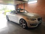 Prachtige bmw 218d(150pk)sportline, Auto's, BMW, Te koop, Zilver of Grijs, 2 Reeks, Leder en Stof