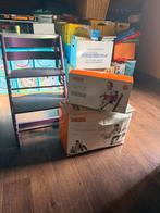 Stokke meegroei stoel met accesoires, Kinderen en Baby's, Ophalen, Zo goed als nieuw