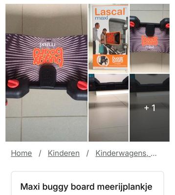 Lascal BuggyBoard meerijplank beschikbaar voor biedingen