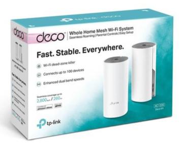Lot de 4x Mesh TP-Link Deco E4 beschikbaar voor biedingen