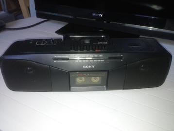 Lecteur de cassettes radio vintage Sony CFS-204