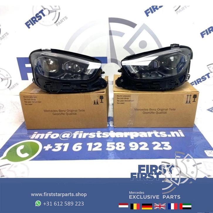 W213 W238 FACELIFT E klasse LED MULTIBEAM koplampen COMPLEET, Auto-onderdelen, Verlichting, Mercedes-Benz, Gebruikt, Ophalen of Verzenden