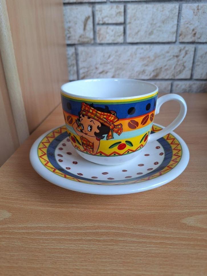 Betty Boop Grande tasse vintage Tropico diffusion, Collections, Statues & Figurines, Neuf, Humain, Enlèvement ou Envoi