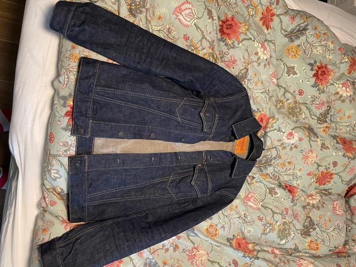 UES Trucker jacket Japan Levi’s veste, Kleding | Heren, Jassen | Zomer, Gedragen, Maat 48/50 (M), Blauw, Ophalen of Verzenden