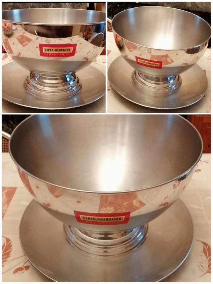 Ma 🤠 BELLE 🥂 Vasque à 🥂 CHAMPAGNE 🥂 PIPER-HEIDSIECK, Verzamelen, Merken en Reclamevoorwerpen, Gebruikt, Ophalen