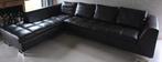 Canapé d'angle 5places, Maison & Meubles, Canapés | Salons, Enlèvement, Utilisé, Banc d'angle, Cuir